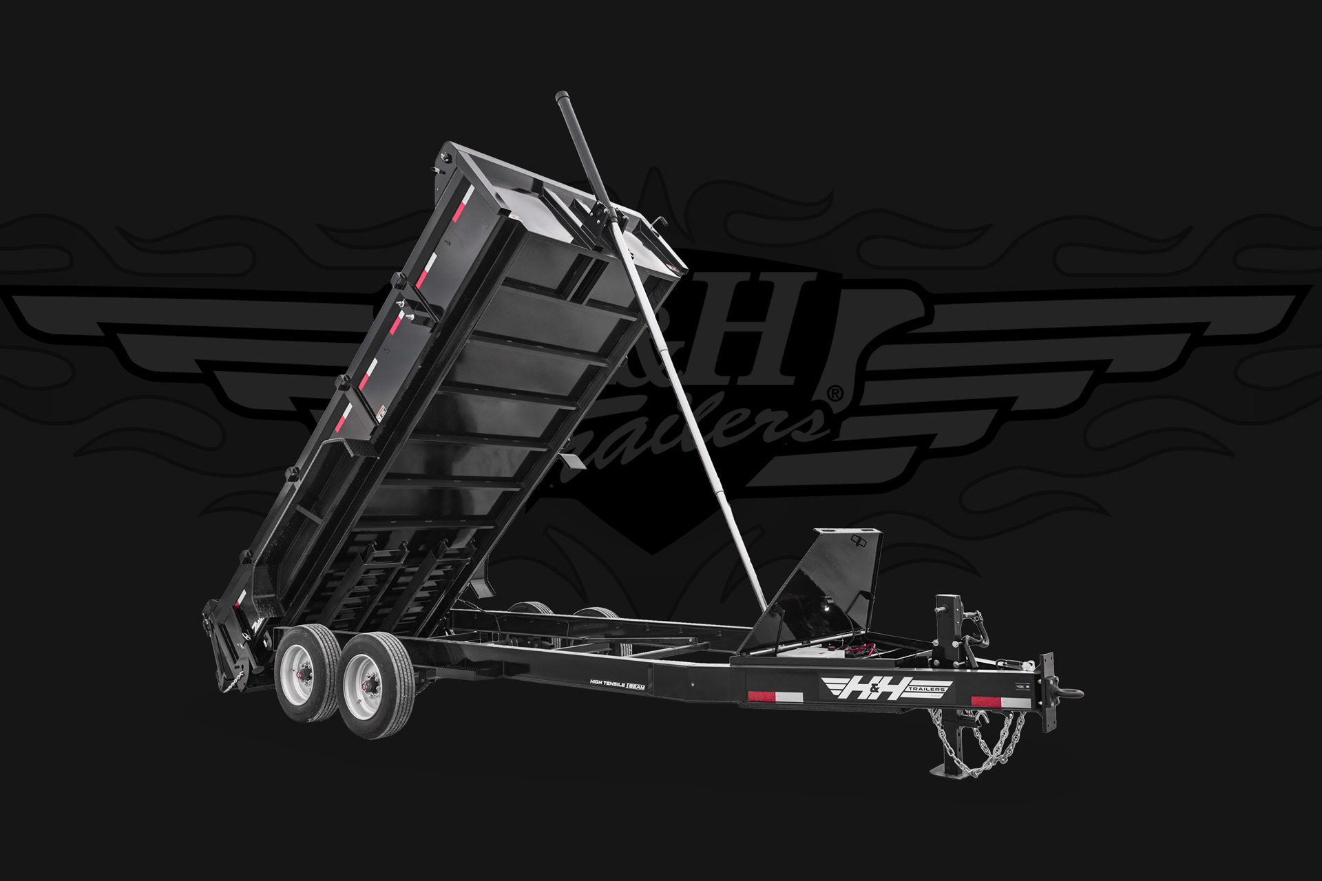 H&H Trailers I-Beam Dump Trailer Line