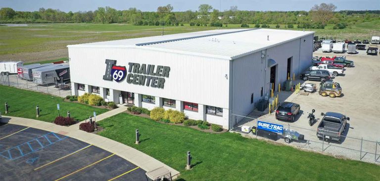 I69 Trailer Center is a retail spot at Novae's headquarters in Markle, IN.